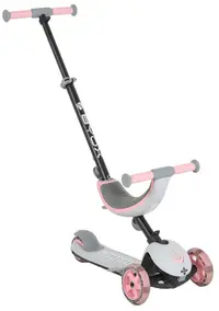 Trotinetă pliabilă 4 in 1 Byox - Motion, Pink