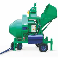 Betoniera cu automatizare BIR 1250ECV, motor 400V, 9 kW, 1250 l, 24 m³/h, contor apa, vibrator bena