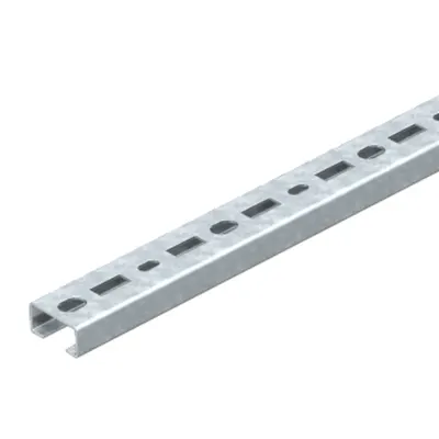 CM3015 profile rail, slot 16 mm, FT, perforated | Type CM3015P0200FT