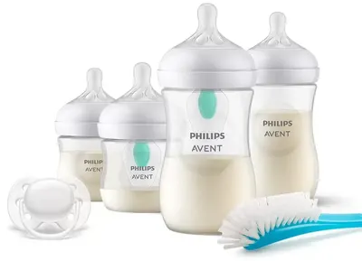 Set pentru nou născuți Philips Avent - Natural Response, cu 2 clapete AirFree