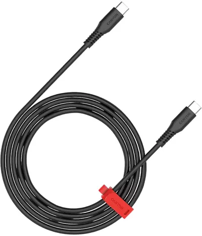 Cablu Canyon - CC60SC 3A, USB-C/USB-C, 2 m, negru