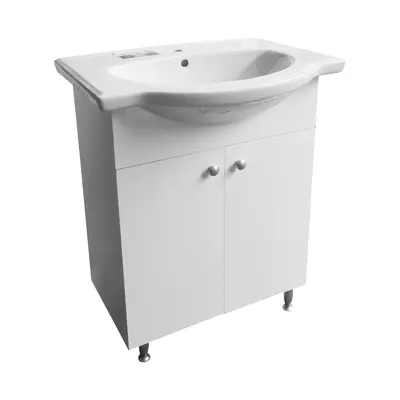 Masca chiuveta / lavoar baie Selena 60 cm alb