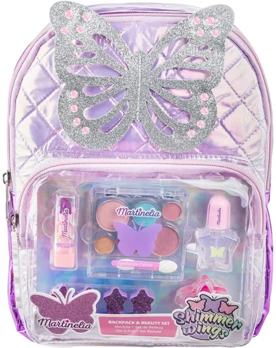 Trusa de frumusete pentru copii Martinelia - Shimmer Wings, 6 piese