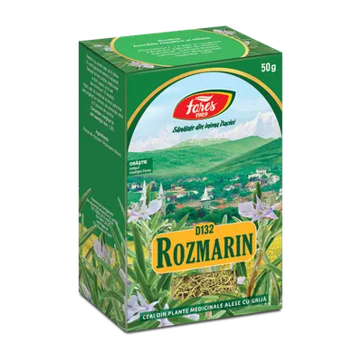 Ceai frunze de rozmarin, 50g, Fares