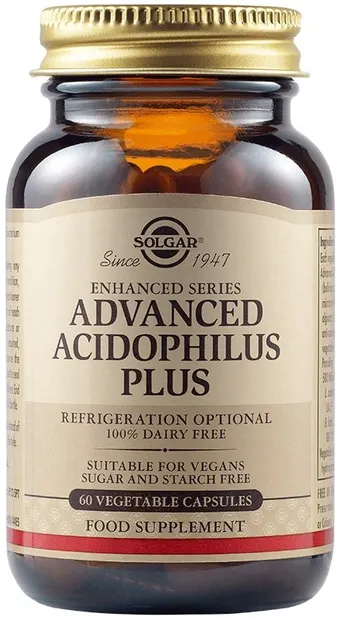 Advanced Acidophilus Plus, 60 capsule, Solgar