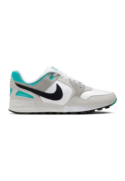 Pantofi sport cu insertii de piele intoarsa Air Pegasus '89 - Alb/Gri deschis/Turcoaz