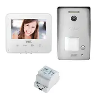Kit videointerfon 1 familie - 2 fire - monitor 5''