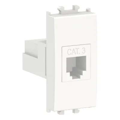 Easy Styl, Priza telefon RJ11 cat3, 1M, alb