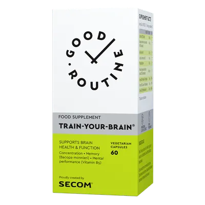 Train Your Brain Good Routine, 60 capsule, Secom