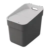 Coș de gunoi gri închis de reciclat din plastic reciclat 20 l Ready To Collect – Curver