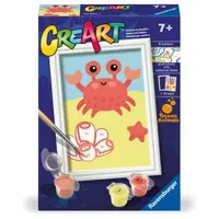 Ravensburger - CreArt pictura pe numere pentru copii crab prietenos