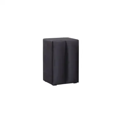 Noptiera BLACKBERRY cu 1 usa, stofa negru