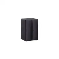Noptiera BLACKBERRY cu 1 usa, stofa negru