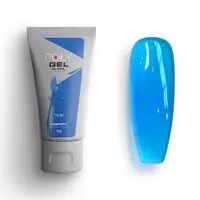 Polygel Glass 2M Hema Free - Blue 30gr