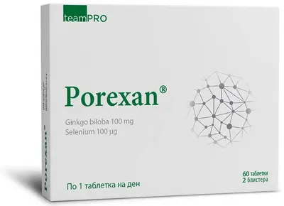 Porexan, 60 tablete, TeamPro