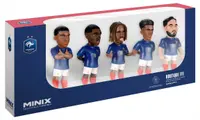 Set de figurine Minix - Echipa Națională Franța, 5 bucăți, 7 cm
