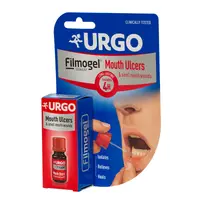 Gel anti afte si rani bucale mici Filmogel, Urgo | 6 ml