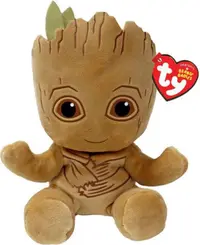 Jucărie de pluș TY Toys Beanie Babies Soft - Groot, 15 cm