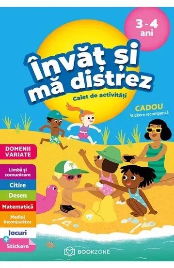 Invat si ma distrez. Caiet de activitati (3-4 ani)