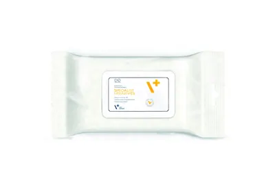 Servetele antibacteriene, cu clorhexidina, Specialist HEXAWIPES, pentru caini si pisici, 40 buc