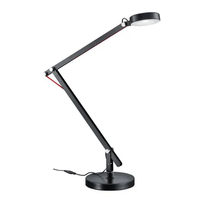 Veioză neagră LED cu structură flexibilă (înălțime 90 cm) Amsterdam – Trio
