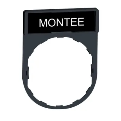 Suport Legenda 30 X 40 Mm cu Legenda 8 X 27 Mm cu Marcaj Montee
