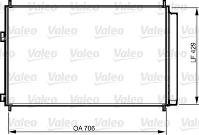Condensator climatizare (cu uscator) potrivit TOYOTA PREVIA III, RAV 4 III 2.0-3.5 10.05