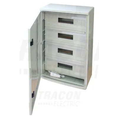 Cutie modulara de distributie din material plastic TME332513M 2×9mod, H×W×D=330×250×130mm, IP65, IK10, 1000V AC/DC