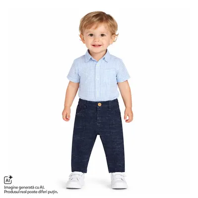 Pantaloni copii Chicco, Albastru, 01709-70MFCO