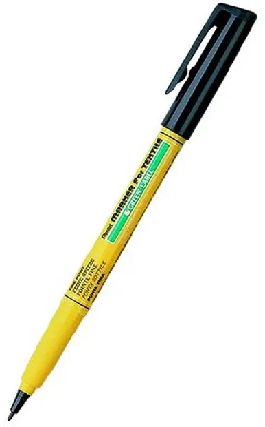Marker pentru textile Pentel - NM10, 2 mm, negru