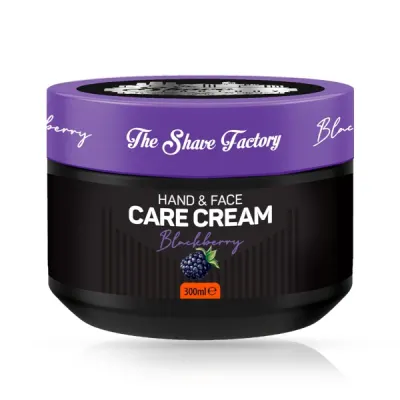 Crema de maini si fata - SHAVE FACTORY - Blackberry(mure) - 300 ml