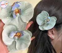 Accesoriu Par Model Orhidee Turquoise