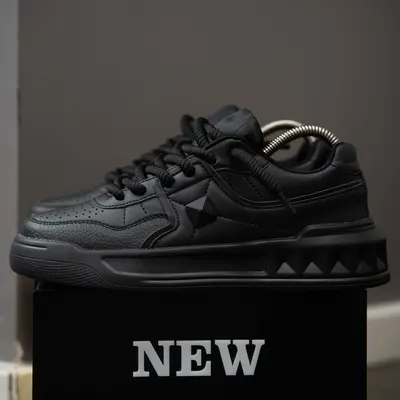 Adidasi Sneakers Garavani Full-Black Abvg3(086-2) (mărime: 40)