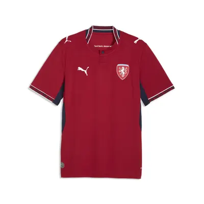 Tricou fotbal bărbați mânecă scurtă ventilație Heimtrikot 2026, roșu PUMA