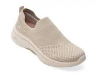 Pantofi sport SKECHERS gri, GO WALK ARCH FIT 2.0, din material textil