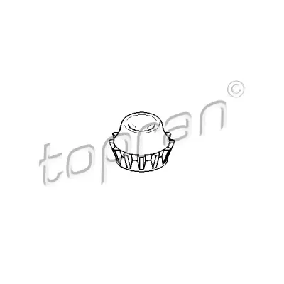 Inel, rulment sarcina amortizor TOPRAN 108 664