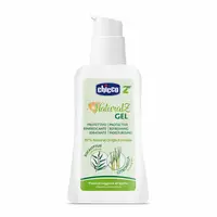 Gel repelant pentru tantari, Chicco, 97% ingrediente naturale, Hidrateaza, caalmeaza si improspateaza pielea sensibila, Testat dermatologic, Fara alcool, 60 ml, 2 luni+