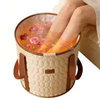 Cada pliabila pentru picioare SPA, Pliabila si portabila, Bej - Default Title