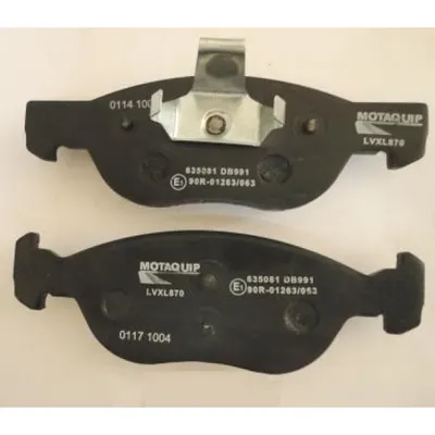Set placute frana, frana disc MOTAQUIP LVXL870