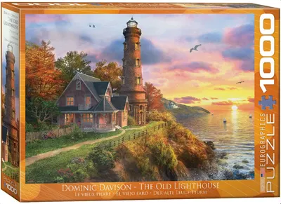 Puzzle Eurographics de 1000 piese - Vechiul Far, Dominic Davison