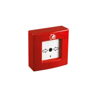 P445 - Buton conventional de alarma spargere rosu