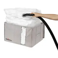 Cutie de depozitare cu vacuum Compactor Oxford, 210 l, gri