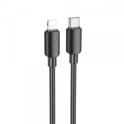 Cablu Date si Incarcare USB-C - Lightning HOCO X96, 20W, 1m, Negru