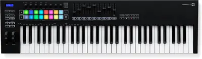 Sintetizator MIDI Novation Launchkey 61 MK3, negru