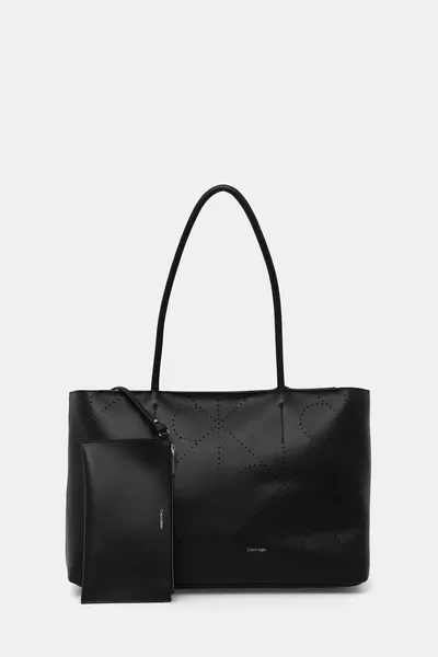Calvin Klein geantă shopper pentru femei, din piele
