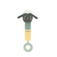 Jucarie de plus bebelusi cu sunet Kikka Boo Activity Squeaker Sleepy Sheep