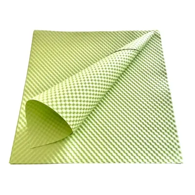 Foi de ambalat decorative gofrate model sfere - verde deschis (set 10 foi) 50x50cm - Default Title