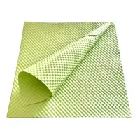 Foi de ambalat decorative gofrate model sfere - verde deschis (set 10 foi) 50x50cm - Default Title