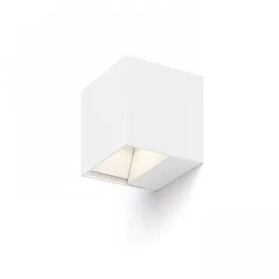 CARRE Corp de iluminat aplica alb 230V LED 2x3W IP54 3000K
