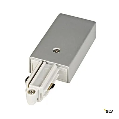 Conector, FOR 1-ph-hv, stânga, argintiu